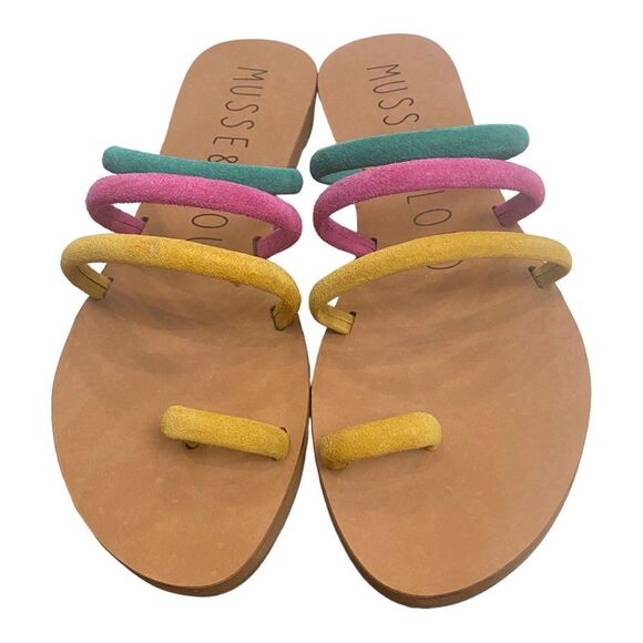 MUSSE & CLOUD Jenis Women's Colorful Slide Sandals NEW 41 10 - Picture 3 of 6
